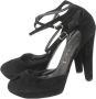 Casadei Pre-owned Suede heels Black Dames - Thumbnail 3