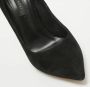Casadei Pre-owned Suede heels Black Dames - Thumbnail 7