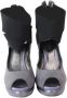 Casadei Pre-owned Suede heels Gray Dames - Thumbnail 2