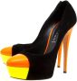 Casadei Pre-owned Suede heels Multicolor Dames - Thumbnail 3