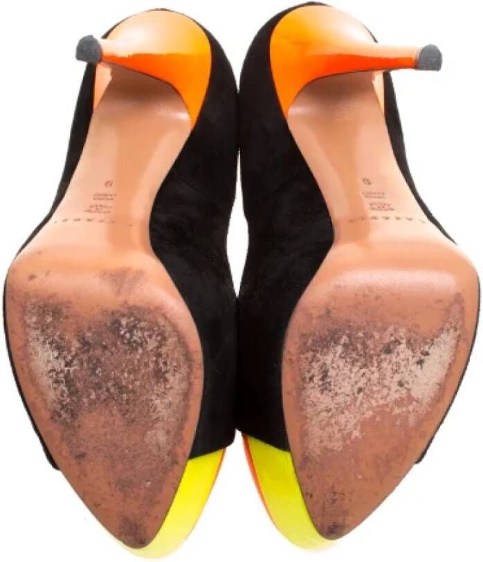 Casadei Pre-owned Suede heels Multicolor Dames