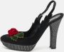 Casadei Pre-owned Suede sandals Black Dames - Thumbnail 2