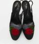 Casadei Pre-owned Suede sandals Black Dames - Thumbnail 3