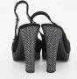 Casadei Pre-owned Suede sandals Black Dames - Thumbnail 5