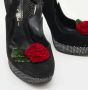 Casadei Pre-owned Suede sandals Black Dames - Thumbnail 7