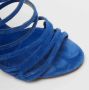 Casadei Pre-owned Suede sandals Blue Dames - Thumbnail 7