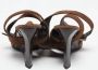 Casadei Pre-owned Suede sandals Brown Dames - Thumbnail 5