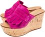 Casadei Pre-owned Suede sandals Pink Dames - Thumbnail 3