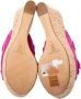 Casadei Pre-owned Suede sandals Pink Dames - Thumbnail 5