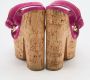 Casadei Pre-owned Suede sandals Pink Dames - Thumbnail 5