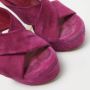 Casadei Pre-owned Suede sandals Purple Dames - Thumbnail 7