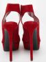 Casadei Pre-owned Suede sandals Red Dames - Thumbnail 5