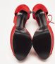 Casadei Pre-owned Suede sandals Red Dames - Thumbnail 6