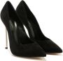 Casadei Blade Suede Pumps Black Dames - Thumbnail 2