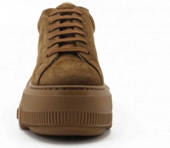 Casadei Renna sneaker met extra lichte rubberen sleehak