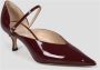 Casadei Hoge hakken Scarlet Kitten Pumps in rood - Thumbnail 3