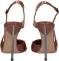 Casadei Roze Lakleren Puntige Neus Sandalen - Thumbnail 2