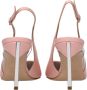 Casadei Roze Leren Middelhak Sandalen met Gesp - Thumbnail 2