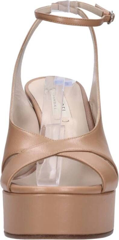 Casadei Sandalen Bruin Brown Dames