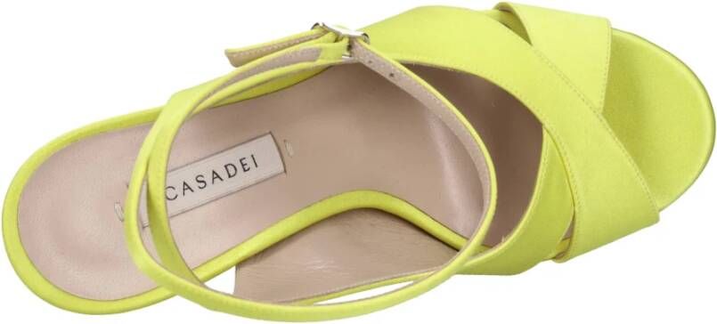 Casadei Sandalen Geel