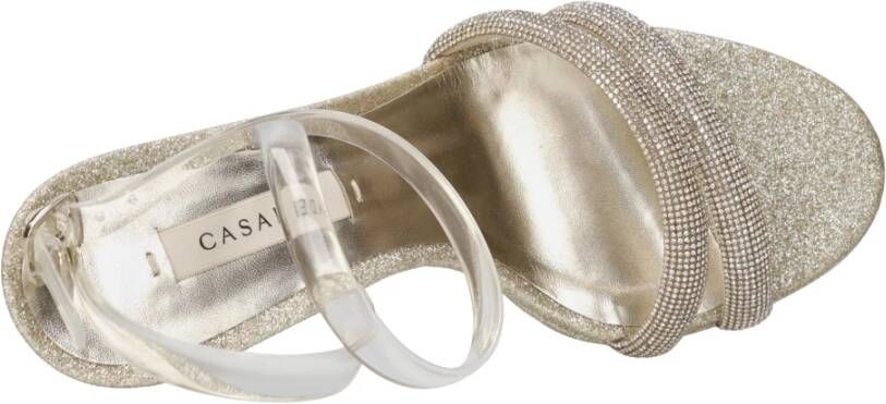 Casadei Sandalen Goud