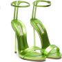 Casadei Sandals Green Dames - Thumbnail 2