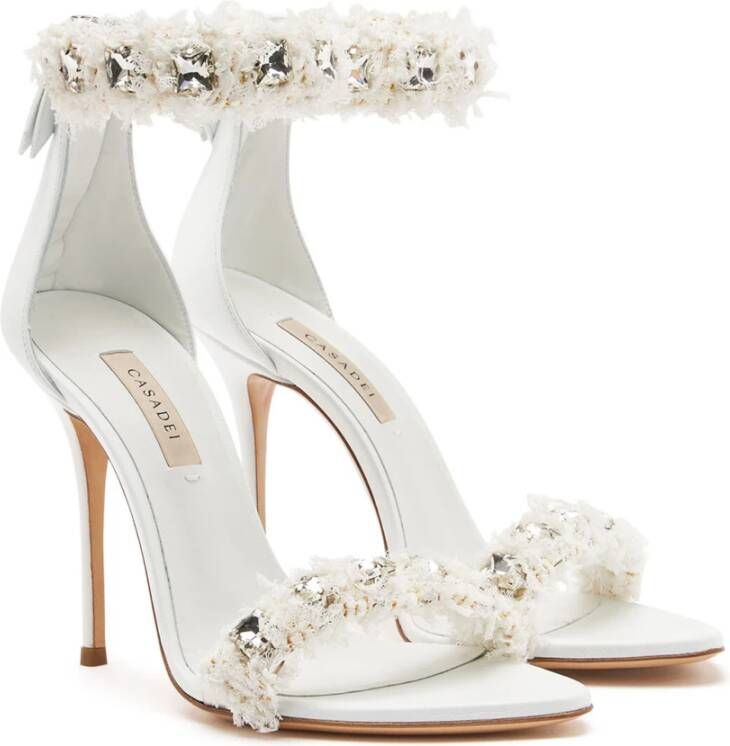 Casadei Sandals White Dames