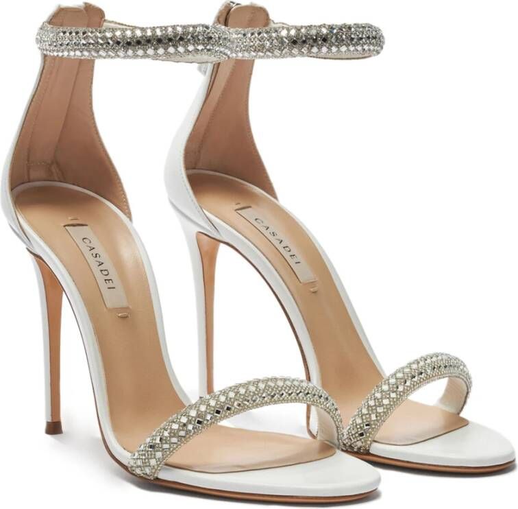 Casadei Sandals White Dames