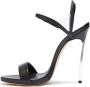 Casadei Hoge hak sandalen in Nappa Black Dames - Thumbnail 3