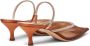 Casadei Scarlet Mimì Slingback met kristallen band Brown Dames - Thumbnail 4