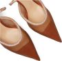 Casadei Scarlet Mimì Slingback met kristallen band Brown Dames - Thumbnail 5