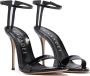 Casadei Zwarte lakleren hoge hak sandalen Black Dames - Thumbnail 2