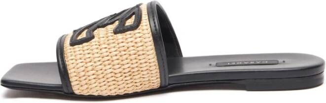 Casadei Portofino Slip-On Sandalen Beige Dames
