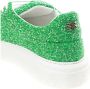 Casadei Groene Leren Sneaker Vetersluiting Comfortabel Green Dames - Thumbnail 6