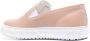 Casadei Beige Leren Slip-On Sneakers Beige Dames - Thumbnail 3