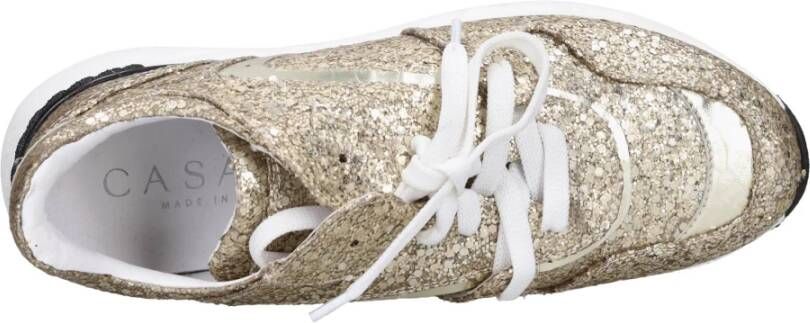 Casadei Sneakers Golden