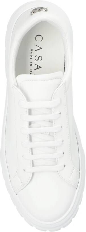 Casadei Sneakers met logo Wit Dames