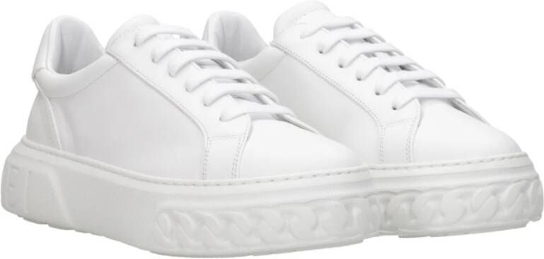 Casadei Witte Sneakers voor Moderne Vrouwen Wit Dames