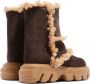 Casadei Stoere Winter Enkellaars Bruin Dames - Thumbnail 4