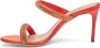 Casadei Stratosphere Mule in Tulp Satijn Red Dames - Thumbnail 3