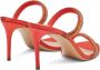 Casadei Stratosphere Mule in Tulp Satijn Red Dames - Thumbnail 4