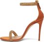 Casadei Hoge sandalen met hakken in Scarlet Stratosphere Brown Dames - Thumbnail 3