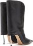 Casadei Superblade Titilla Leren Enkellaars Zwart Dames - Thumbnail 7