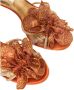 Casadei Topaz Glitter Sandaal met Bombastische Bandjes Brown Dames - Thumbnail 5