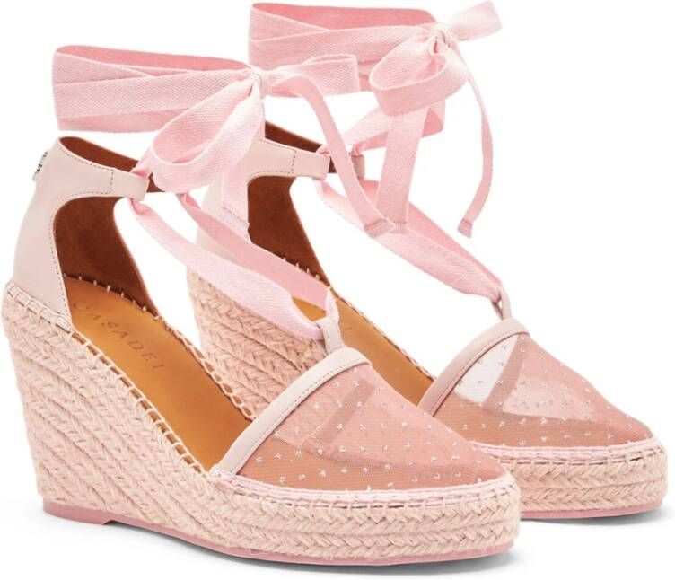 Casadei Wedges Pink Dames