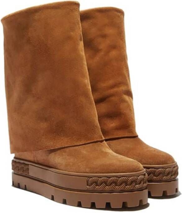 Casadei Winter Boots Bruin Dames