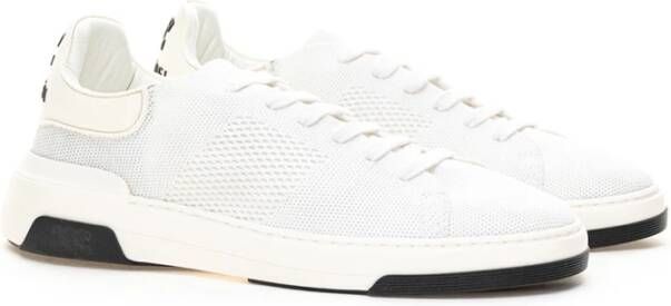 Casadei Witte Stoffen Sneaker White Dames