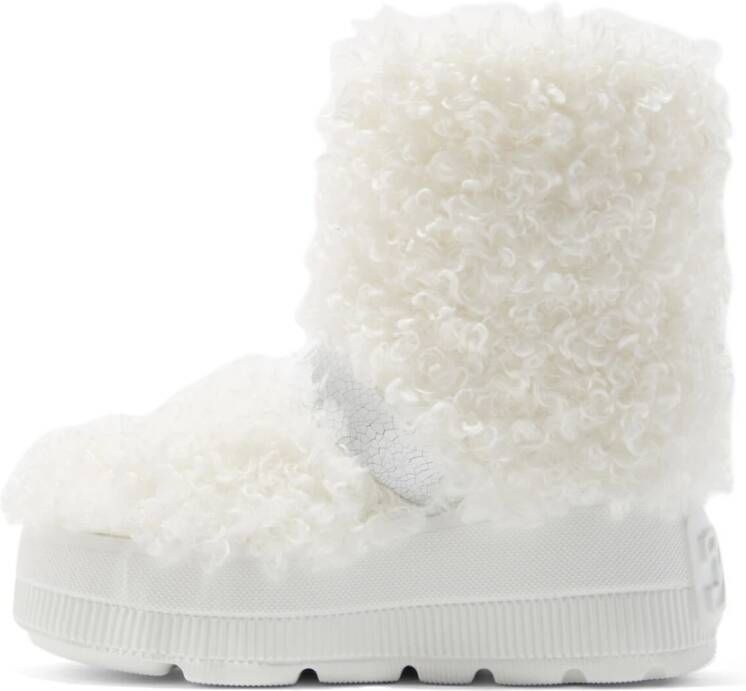 Casadei Witte Yeti Moon Boot Wit Dames