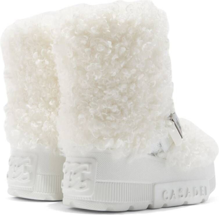 Casadei Witte Yeti Moon Boot Wit Dames