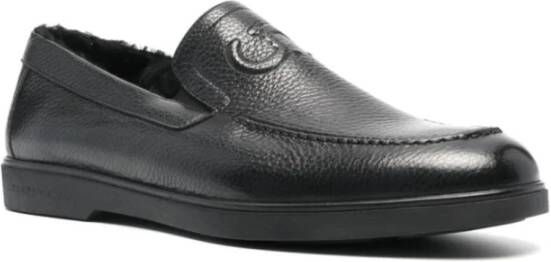 Casadei Zwarte Casual Loafers Black Heren